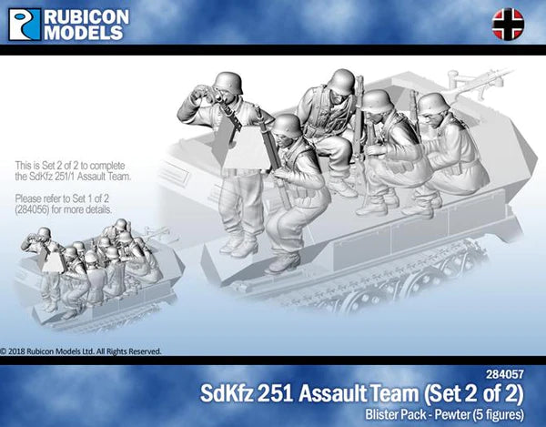 SdKfz251/1 Assault Team - Set 2/2
