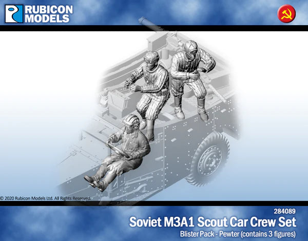 Soviet M3A1 Scout Car Crew - Petwer