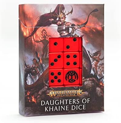 AGE OF SIGMAR DICE SET: DAUGHTERS OF KHAINE