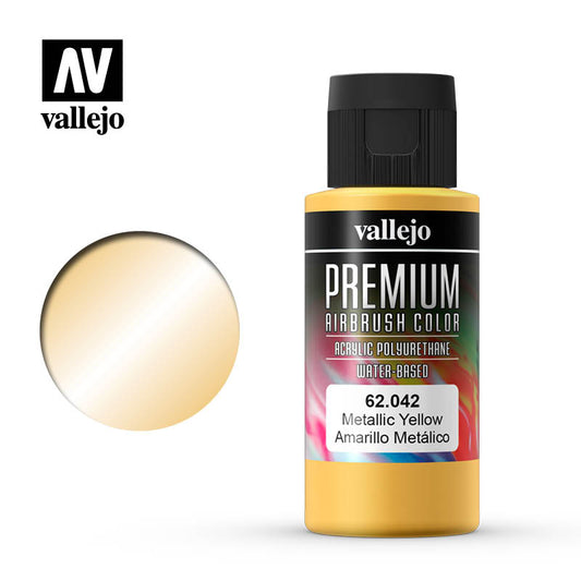Premium Color 60ml: 62042 Metallic Yellow