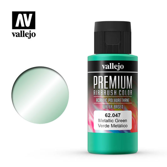Premium Color 60ml: 62047 Metallic Green