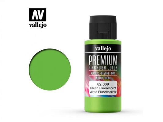Premium Color 60ml: 62039 Green Fluo