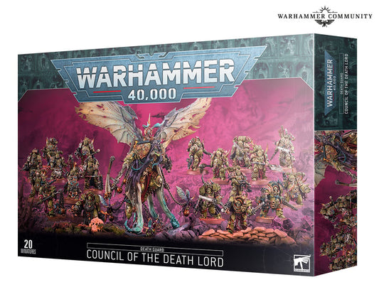 WARHAMMER 40000 BATTLEFORCE: DEATH GUARD COUNCIL OF THE DEATH LORD