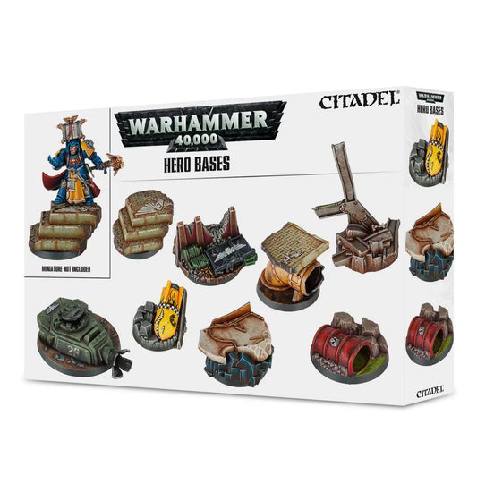 WARHAMMER 40000 HERO BASES