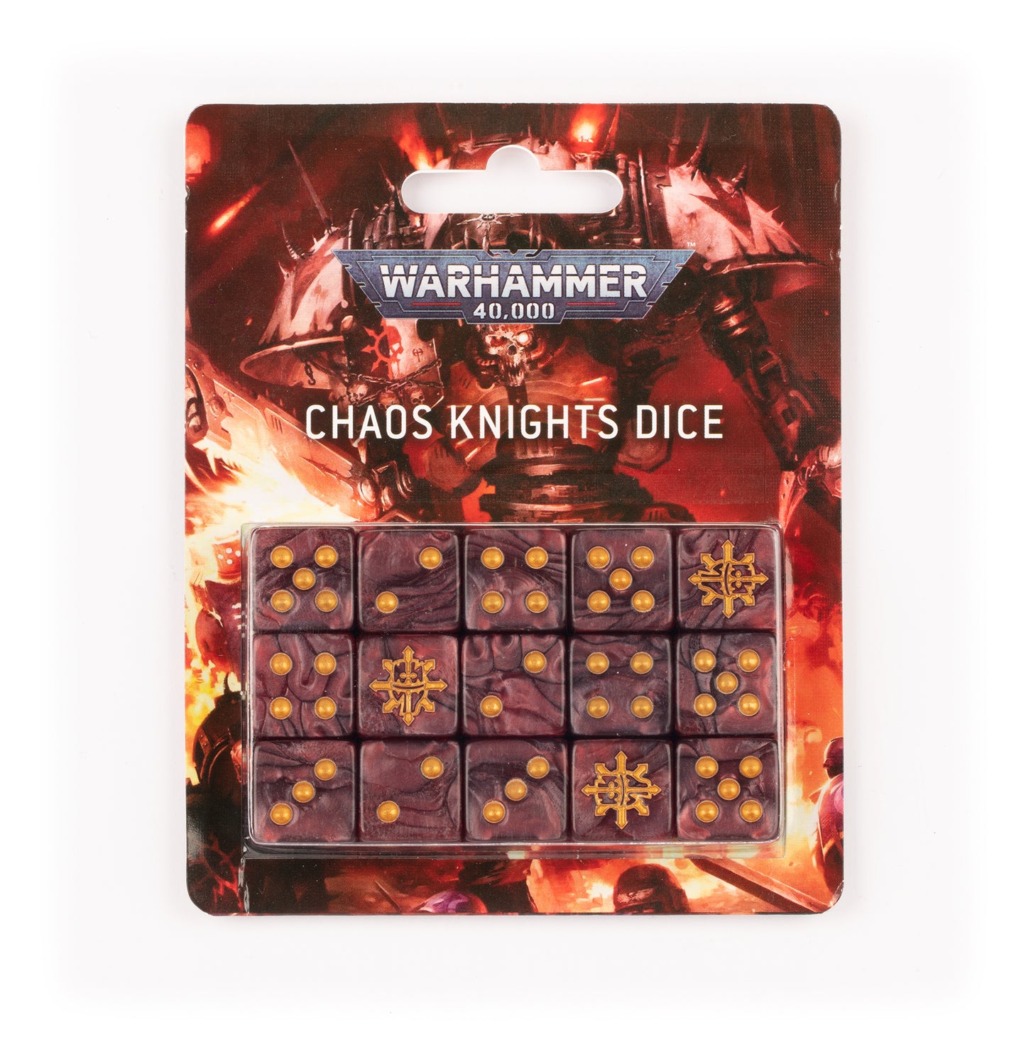 WARHAMMER 40000 DICESET: CHAOS KNIGHTS
