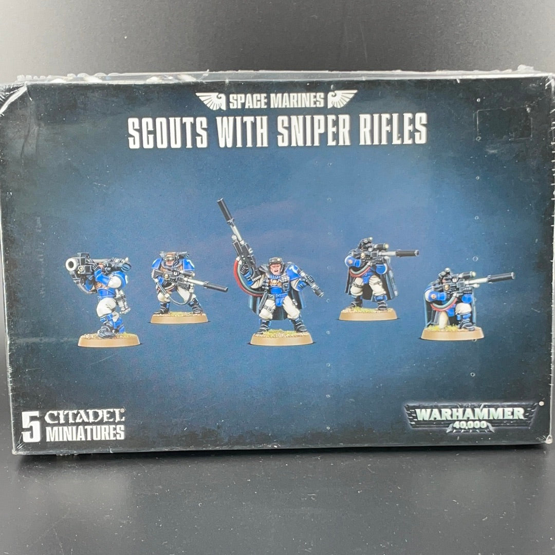 SPACE MARINES: SCOUTS WITH SNIPER RIFLES