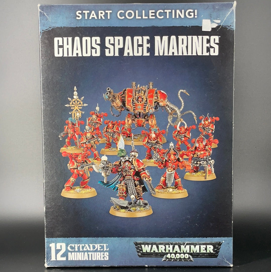 WARHAMMER 40000 START COLLECTING: CHAOS SPACE MARINE