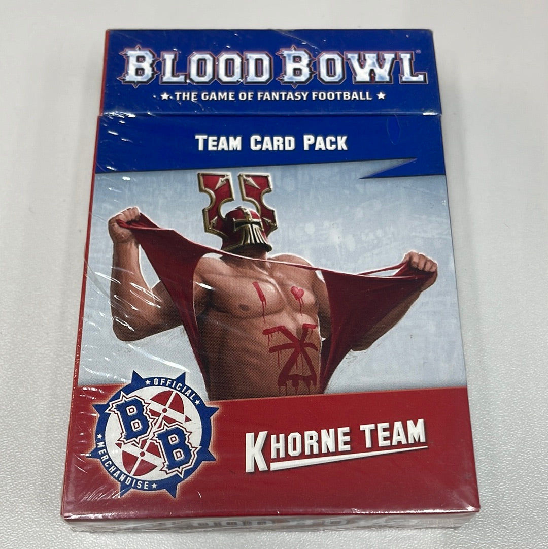 BLOOD BOWL TEAM CARD: KHORNE