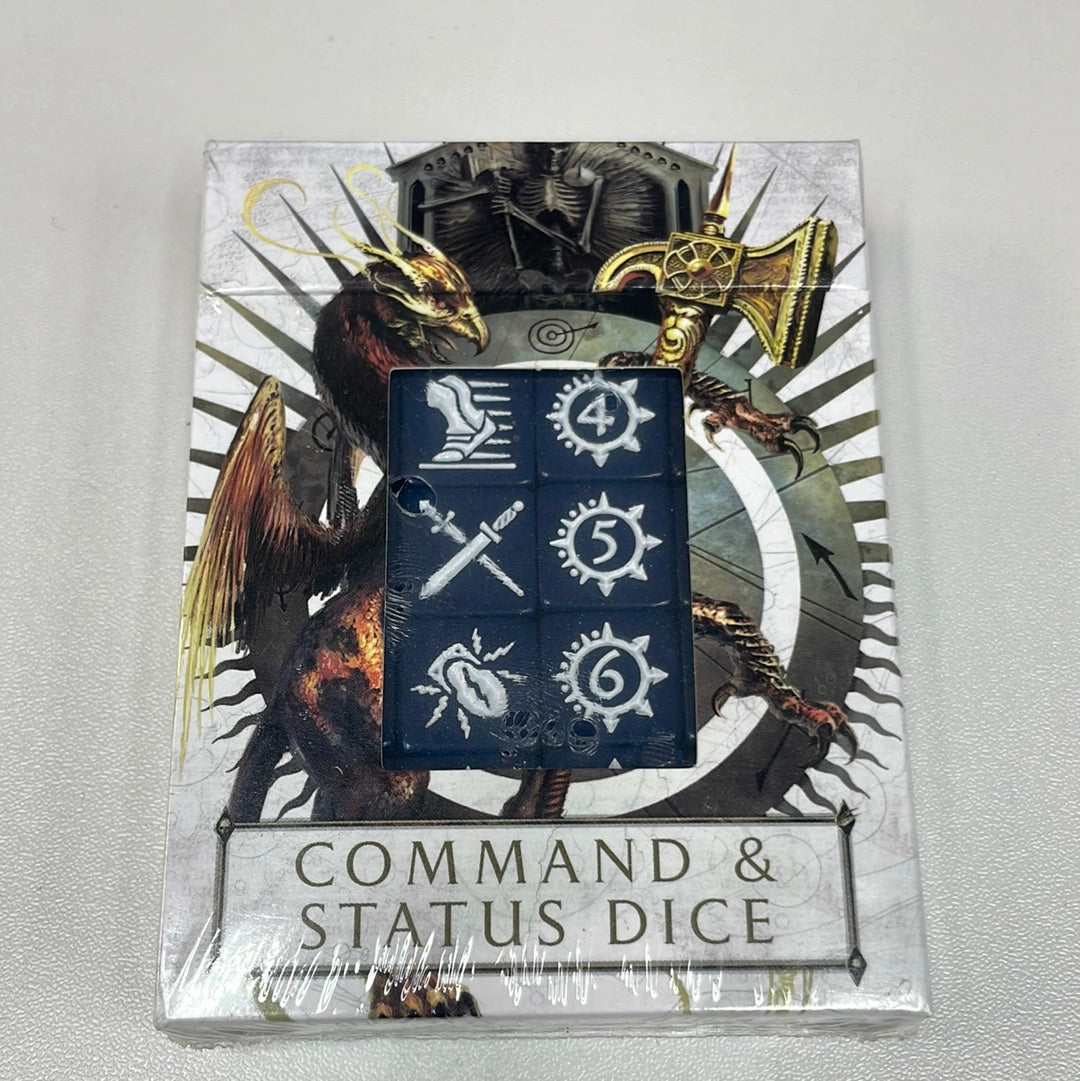 AGE IF SIGMARS DICE SET: COMMAND AND STATUS