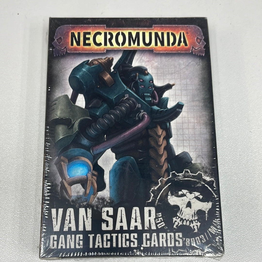 NECROMUNDA GANG TACTICS CARDS: VAN SAAR