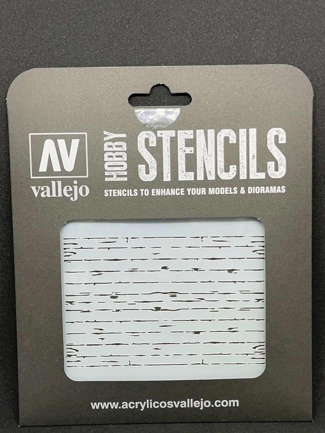 Vallejo Stencils Wood Texture nº 1