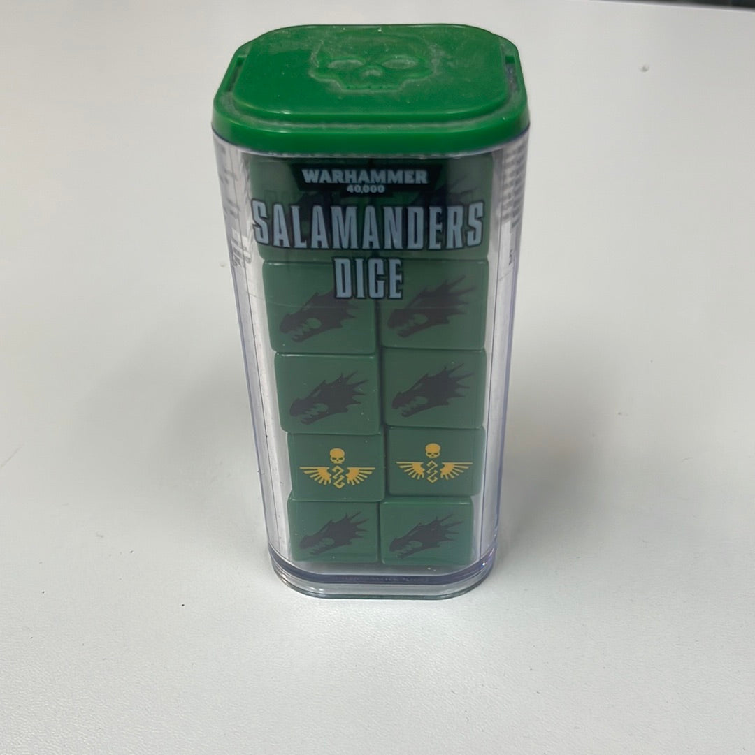 WARHAMMER 40000 DICE SET: SALAMANDERS