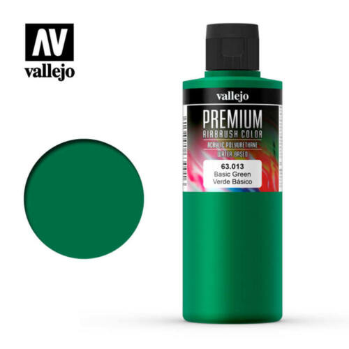 Premium Color 200ml: 63013 Basic Green