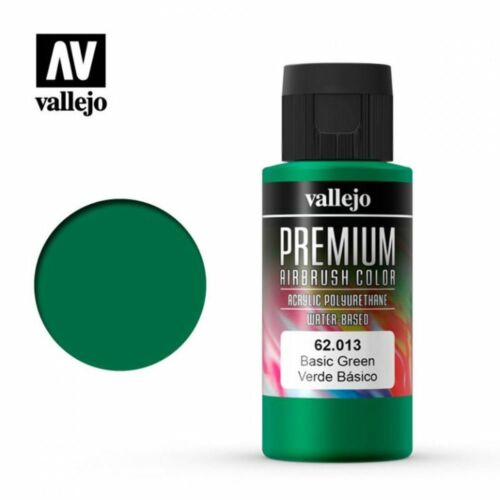 Premium Color 60ml: 62013 Basic Green