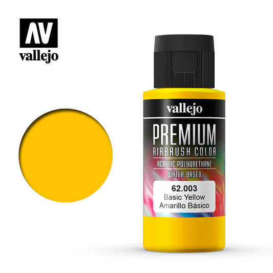 Premium Color 60ml: 62003 Basic Yellow